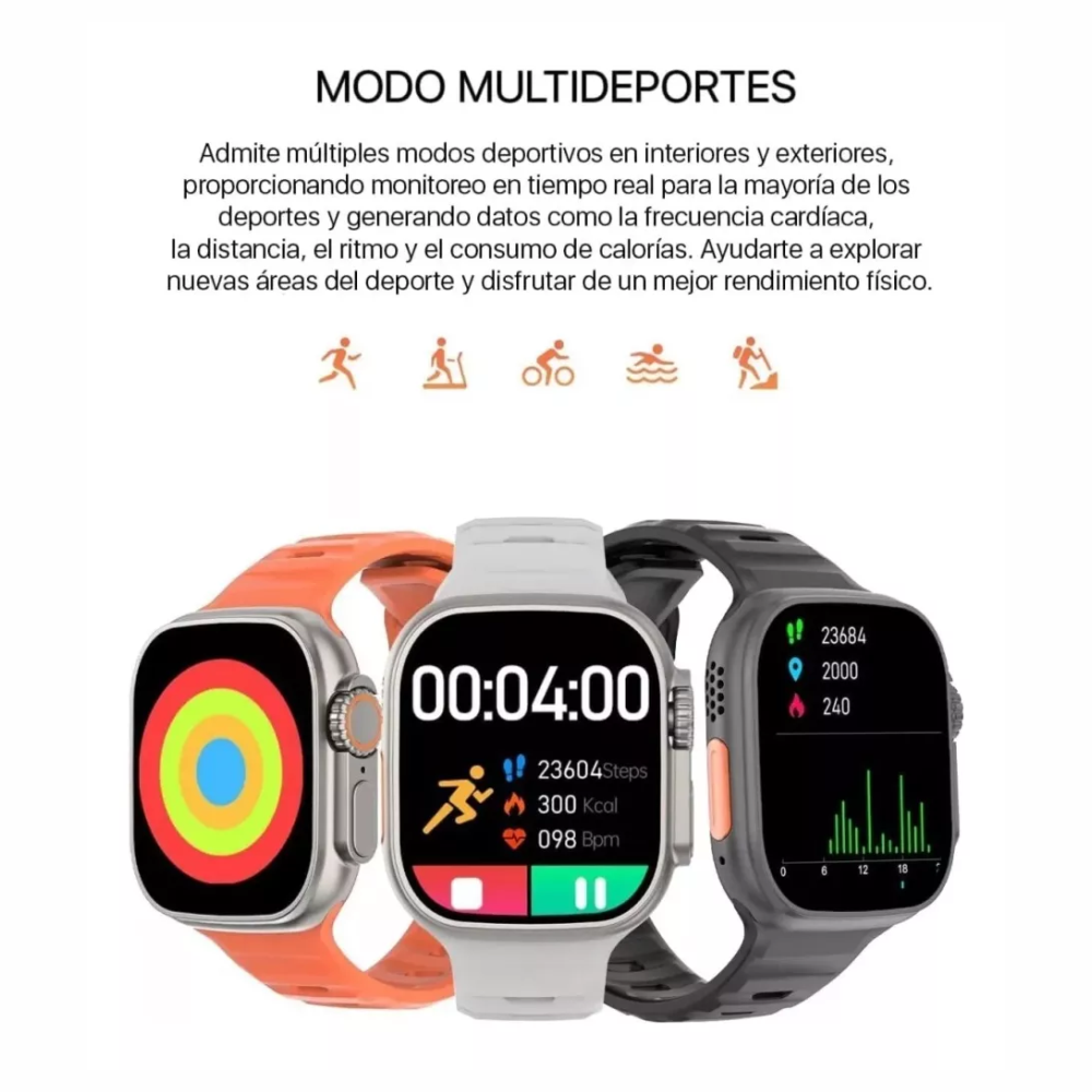 RELOJ INTELIGENTE K9 ULTRA 49